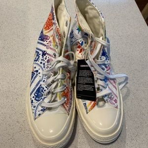 Multi-color Converse Hi-tops